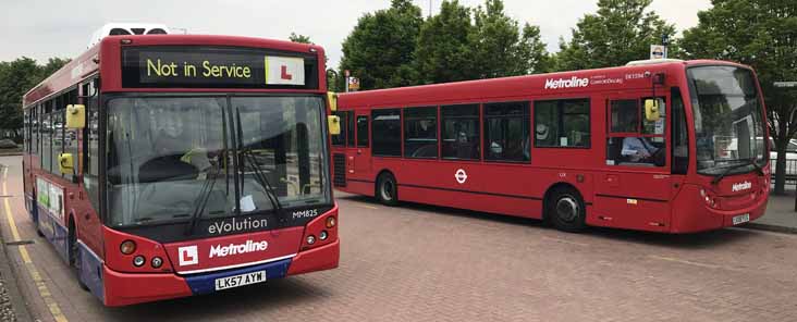 Metroline MAN 12.240 MCV MM825 ADL Enviro200 DE1594